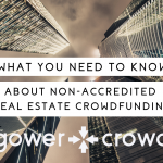 Accredited investors can also invest in real estate crowdfunding but with fewer options than accredited.