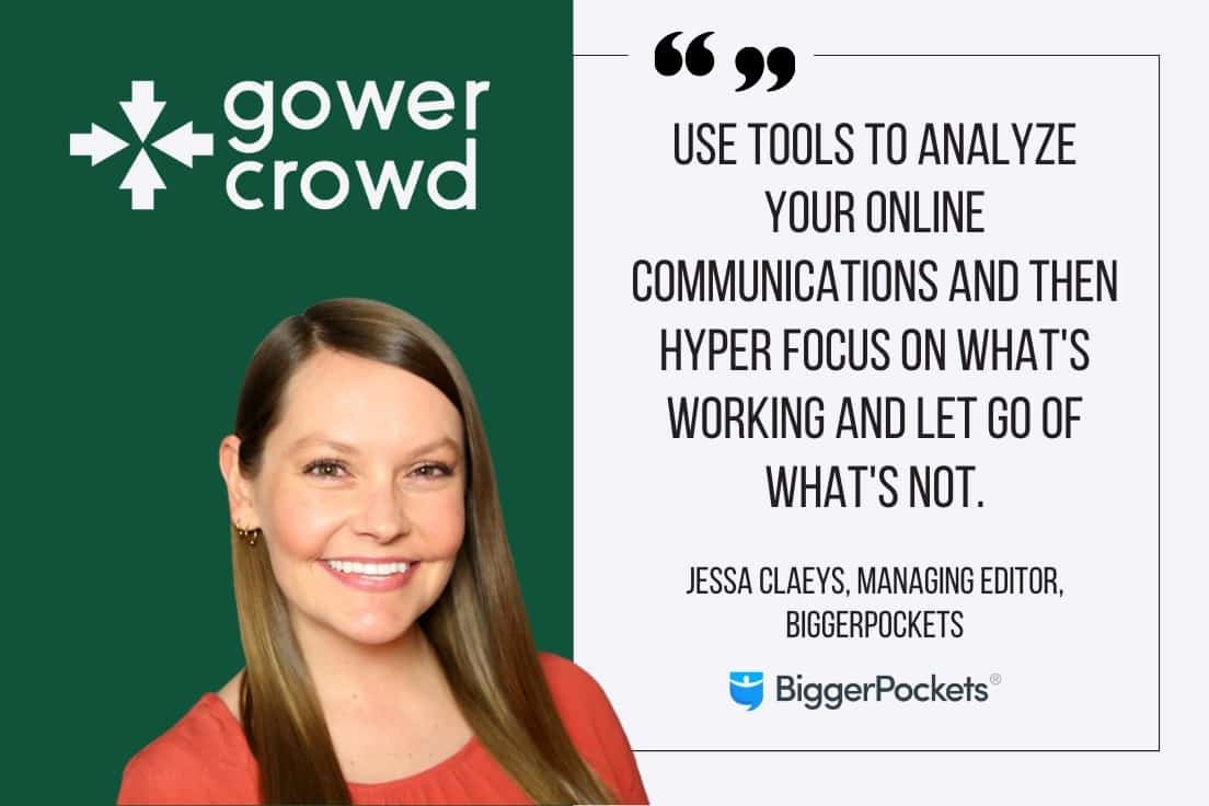 use tools to analyze your online communications and then hyperfocus on what's working and let got of what's not.