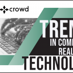 high tech typewriter tapping out tech trends in CRE